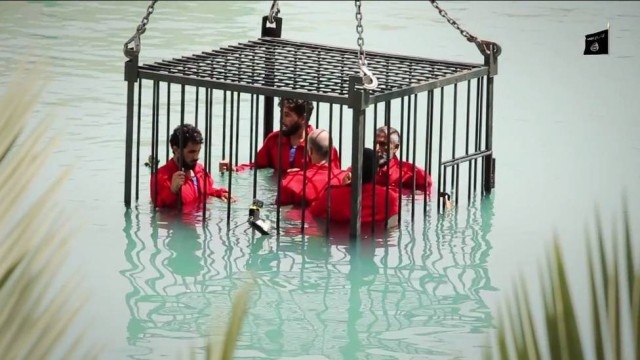 Cinco homens so mortos afogados numa gaiola
