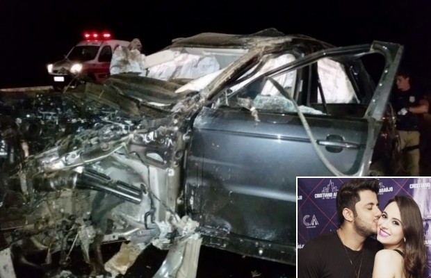 Cristiano Arajo e namorada morreram em acidente de carro na BR-153