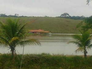 Helicptero caiu em lago na fazenda do ex-deputado em Guarani