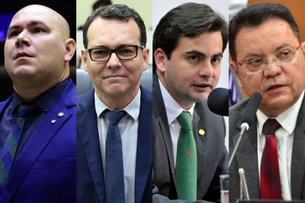 Ablio Brunini, Ldio Cabral, Fbio Garcia e Eduardo Botelho, que podem disputar a Prefeitura de Cuiab