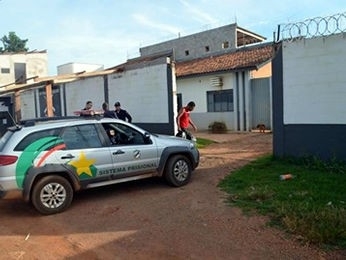Nove detentos fugiram do Centro de Ressocializao de Sorriso. (Foto: MT Notcias)