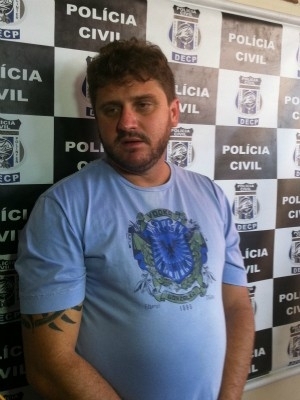 Leandro foi preso em um hotel na AvenidaGetlio Vargas, Centro (Foto: Tiago Melo/G1 AM)