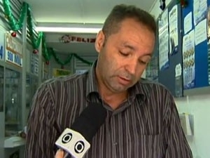 Taxista disse ter deixado de registrar dezenas sorteadas (Foto: Reproduo/TV Globo)