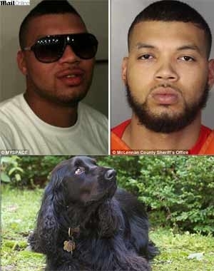 Michael Daniel foi preso por crueldade com animais, aps ser flagrado comendo um cachorro
