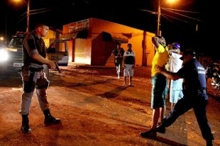 A PM fez blitz na regio do Costa Verde, mas no conseguiu prender os adolescentes ladres