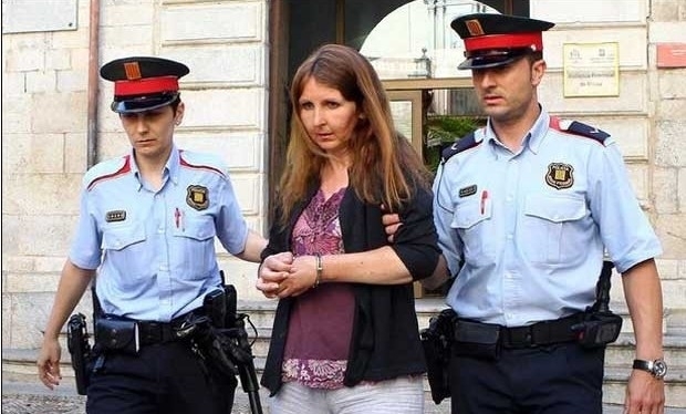 A britnica Lianne Smith chega ao julgamento na Espanha