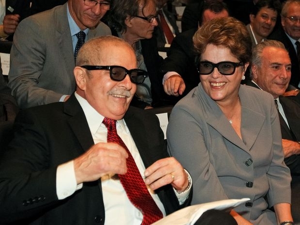Lula e Dilma assistiram  estreia do documentrio Pela Primeira Vez