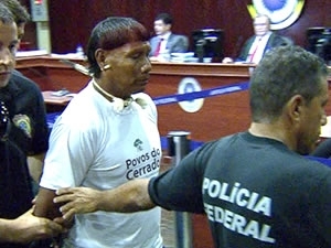 Xavante acusado de matar chefe da Funai foi preso durante julgamento