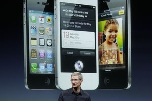 iPhone 4S foi apresentado pelo novo presidente da Apple, Tim Cook