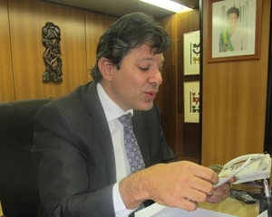 Ministro Fernando Haddad anunciou o dados do Enem 2010
