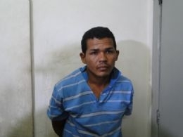 Leo Batista foi preso depois que caiu da moto, ao fugir da PM