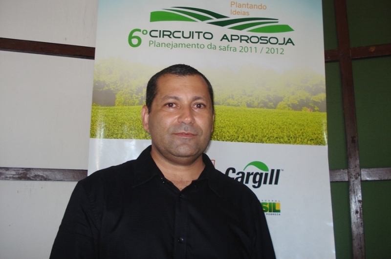 Presidente da Aprosoja, Glauber Silveira: Aqui  o bero da soja em Mato Grosso