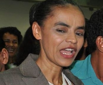 A candidata do PV  presidncia da Repblica, Marina Silva, desembarcou no final da noite deste sbado (2) no aeroporto