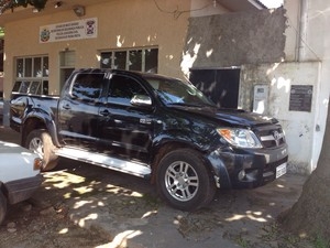 Caminhonete de empresrio foi encontrada em fazenda