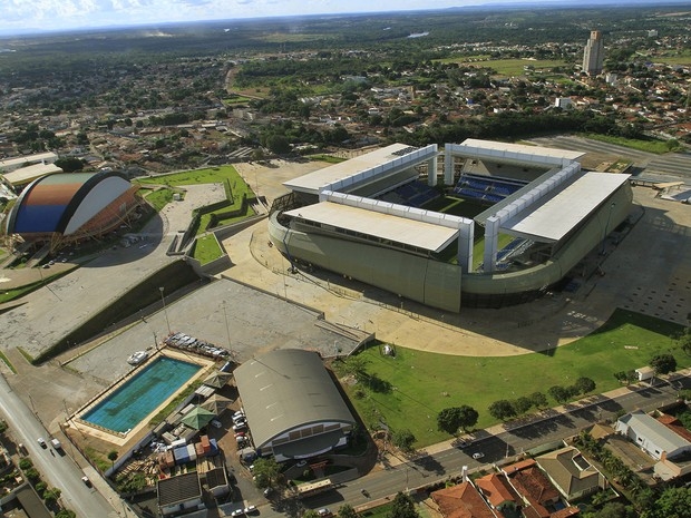 Arena Pantanal est com problemas de infiltrao e na rede eltrica