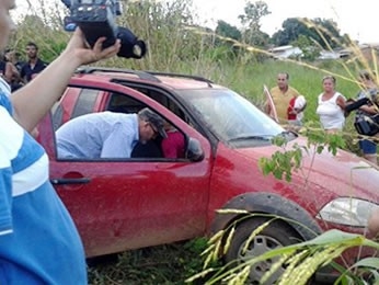 Casal foi assassinado neste domingo em Paranatinga.