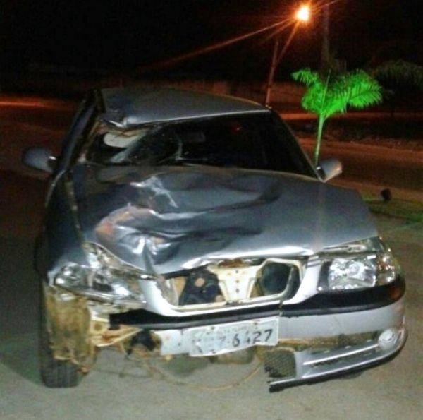 Carro em alta velocidade atropelou cilista, que foi arremessado a mais de 100 metros e morreu