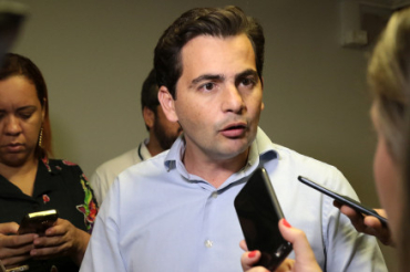 O deputado Fbio Garcia, que  presidente do Unio em Mato Grosso