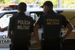 Policiais militares atenderam a ocorrncia e levaram o menor a delegacia