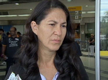 Snia Moura diz no perdoar o goleiro Bruno pelo crime e quer pena maior (Foto: Reproduo/TV Morena)