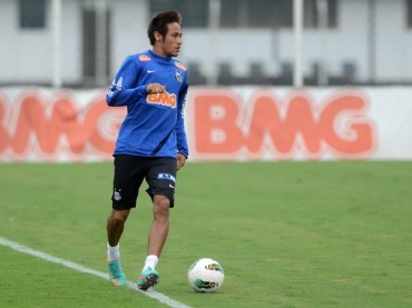 O Santos ter Neymar contra o Cruzeiro no Estdio Independncia, em Belo Horizonte