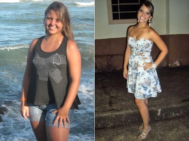 Ana Paula cortou o chocolate da dieta e adicionou exerccios fsicos  rotina - resultado foi 18 kg a menos na balana