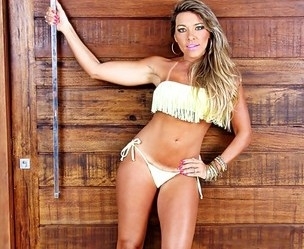 Amanda Pinheiro, do Zorra: corpo em dia