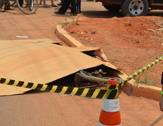 Jovem morreu no local do acidente ao ter cabea esmagada