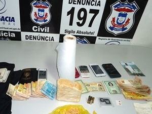 Material foi encontrado com os suspeitos em Vrzea Grande (Foto: Divulgao / Polcia Civil)