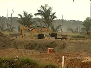 Homem  soterrado enquanto trabalhava em usina (Foto: Reproduo/TVCA)