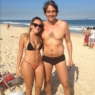 Samantha Vieira com Alexandre Borges