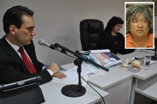 Promotor Antnio Srgio Piedade e a juza Monica Catarina Perri Siqueira conduzem tomada de depoimentos