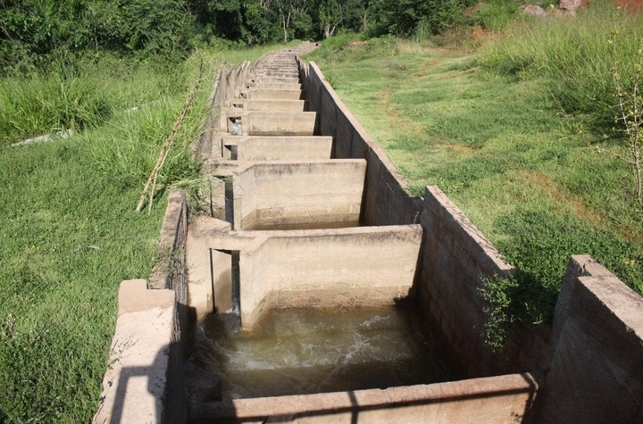 Escada de peixe da PCH Santana I  uma das melhores do Centro Oeste.