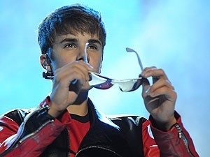 O cantor Justin Bieber (Foto: Flvio Moraes/G1)