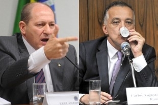 Luiz Antonio Pagot e Carlinhos Cachoeira: deputado quer acareao na CPI do Congresso