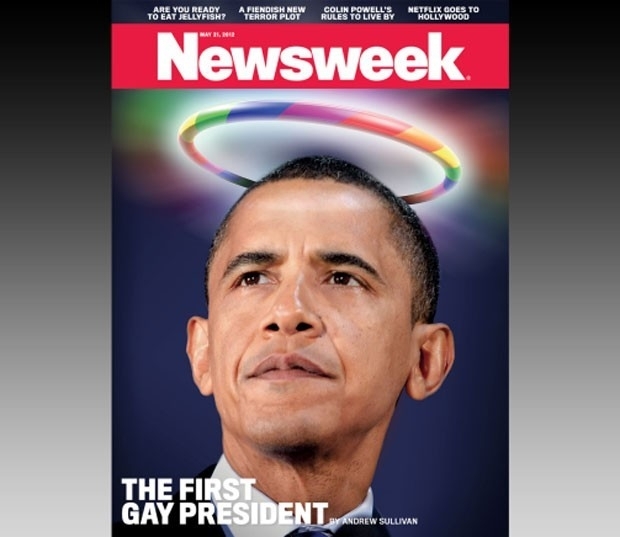 Capa polmica destaca Obama como 