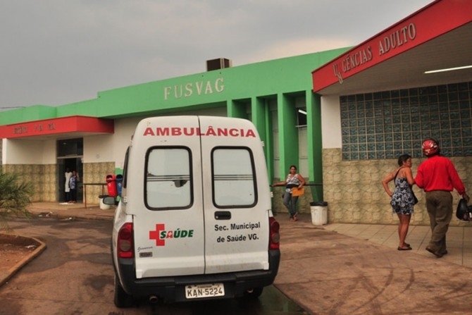 Levado ao Pronto Socorro de Vrzea Grande, ele morreu aps passar pelo box de emergncia