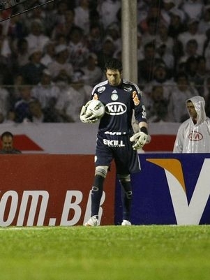 Bruno foi o titular no gol do Palmeiras nesta quarta-feira