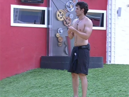 Joo Maurcio  o segundo lder do BBB 12