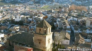 Vista de igreja na cidade espanhola