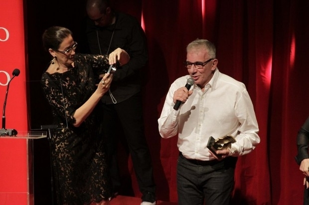 Lilia Cabral e Marco Nanini na quinta edio do Prmio Contigo de teatro no Rio