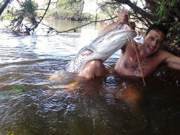 Comerciante diz ter pescado peixe 