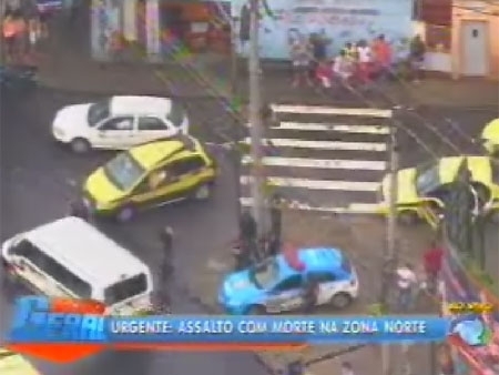 Policiais militares perseguiram por ruas da zona norte do Rio bandidos que assaltaram joalheria do Norteshopping