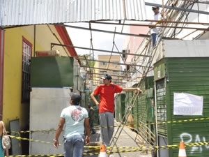 Mais de 300 vendedores j foram retirados do Centro de Cuiab.