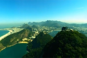 Reproduo de imagem do Rio de Janeiro em vdeo feito pela Embratur