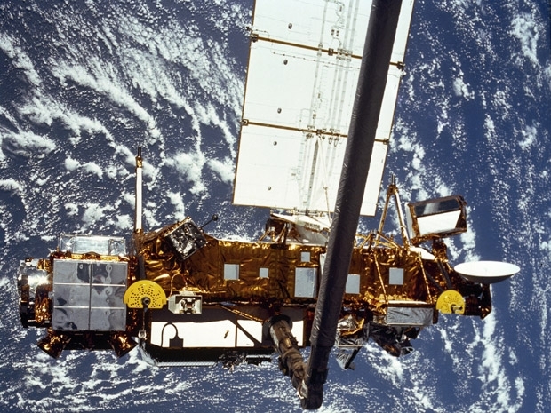 Satlite UARS, levado ao cu em 1991, foi desativado em 2005 pela Nasa.