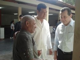 Silval deu a declarao durante visita ao Lar dos Idoso Bom Jesus de Cuiab