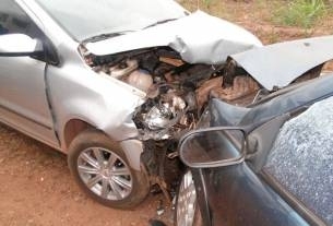 O carro roubado pelo filho do vereador Gilson de Oliveira (Sinop), em Vrzea Grande