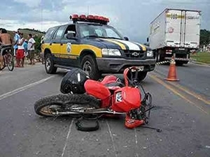 PRF aponta que maioria dos acidentes com moto aconteceu  luz do dia