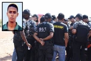 Wesley (destaque) foi morto durante rebelio, ao ficar refm do detento Uenes